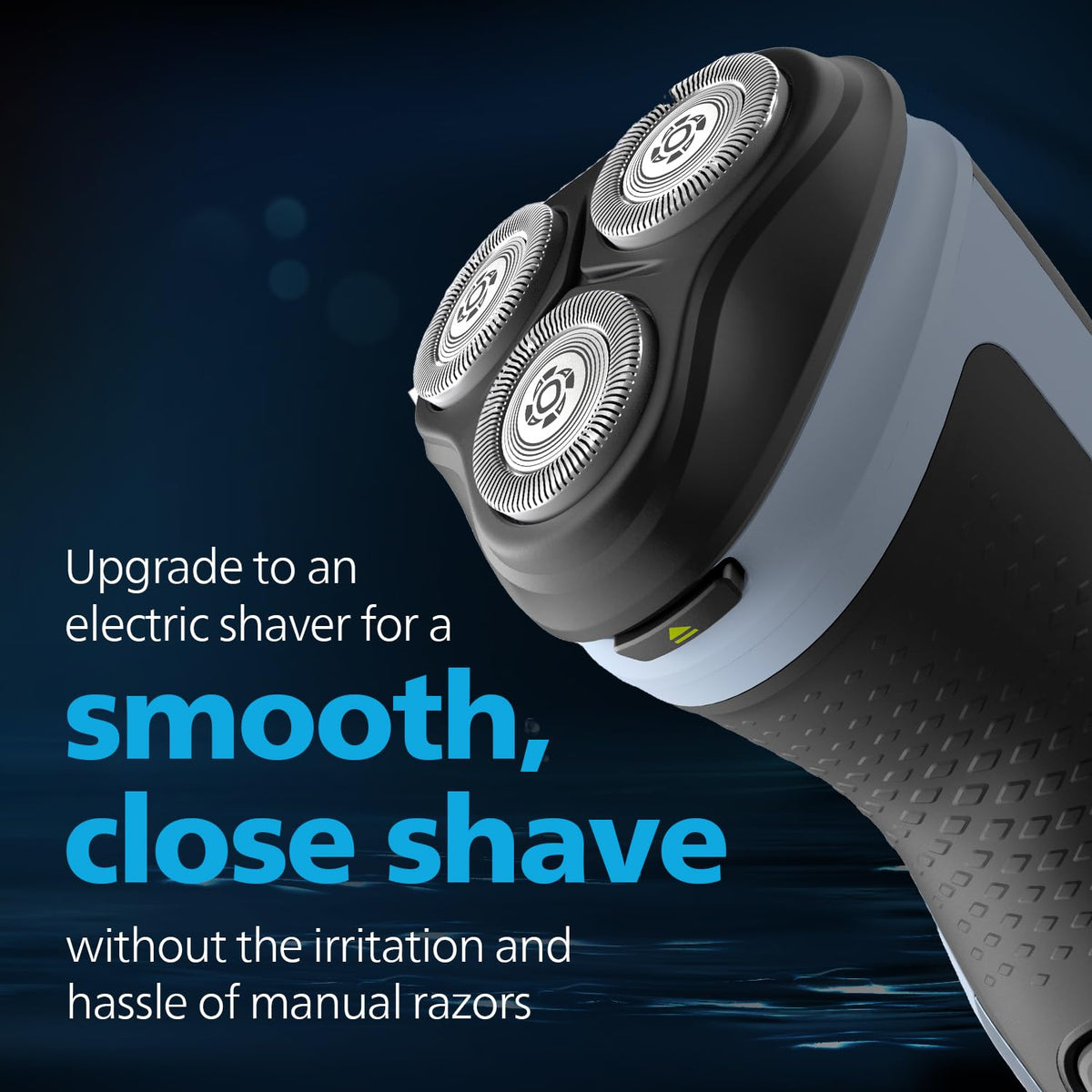 Philips Electric Shaver for Men, SkinProtect Technology, Wet and Dry Shave, 3D Floating Heads, 27 Self Sharpening Blades, Pop-up Trimmer, Cordless, Waterproof X