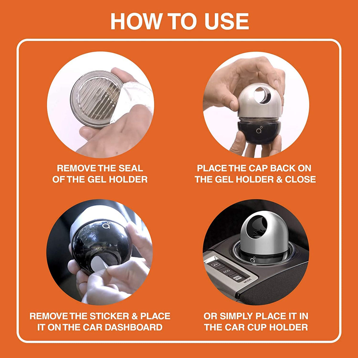 Godrej aer Twist Gel Car Air Freshener Musk After Smoke 45g