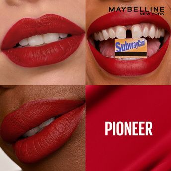Maybelline New York Super Stay Matte Ink Liquid Lipstick, Lasts Up to 16 Hours - 20 Pioneer