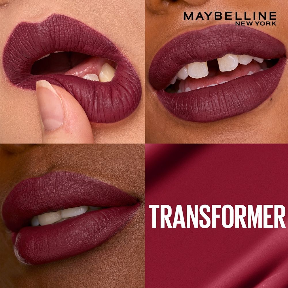 Maybelline New York Super Stay Matte Ink Liquid Lipstick, Lasts Up to 16 Hours - 230 Transformer