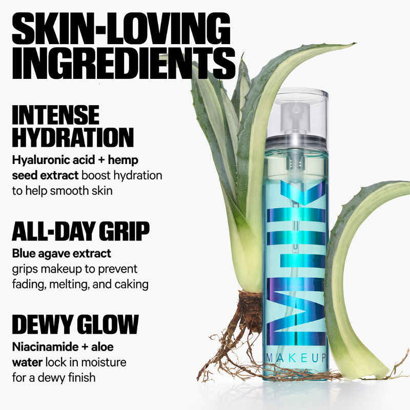 MILK MAKEUP Hydro Grip Set + Refresh Spray Travel Size (50ml)