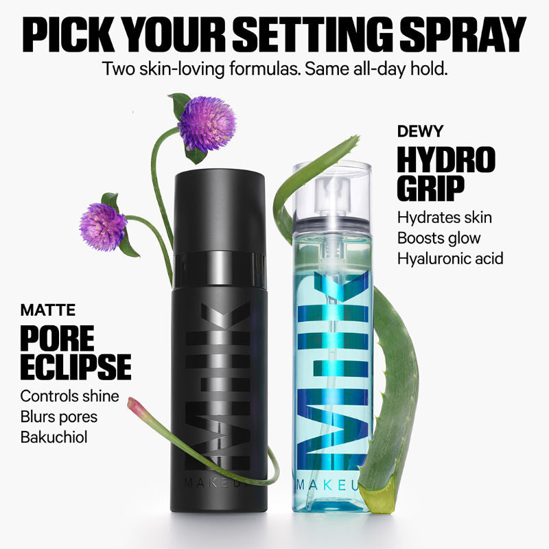 MILK MAKEUP Hydro Grip Set + Refresh Spray Travel Size (50ml)