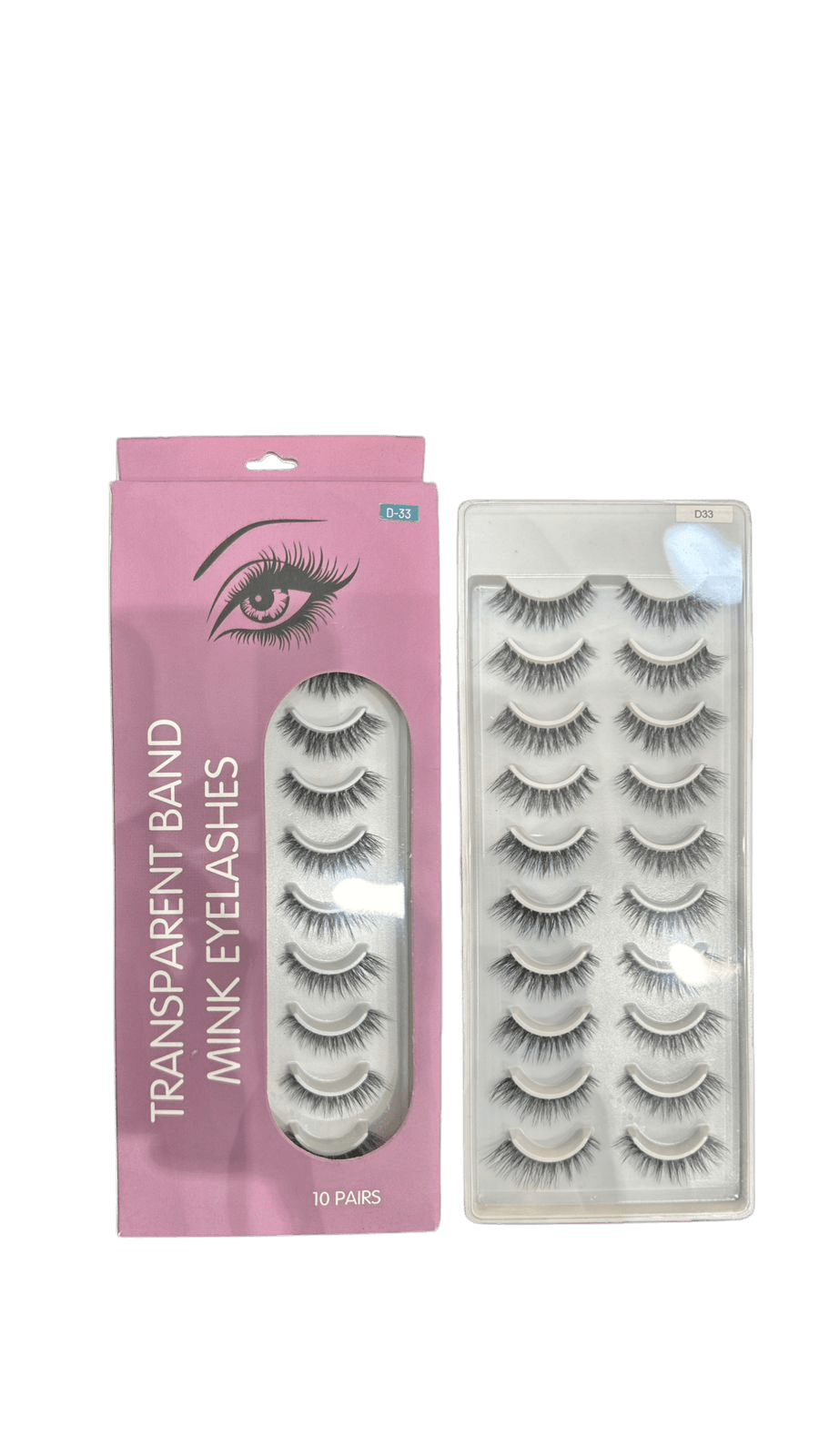 Transparent Band Mink Eyelashes