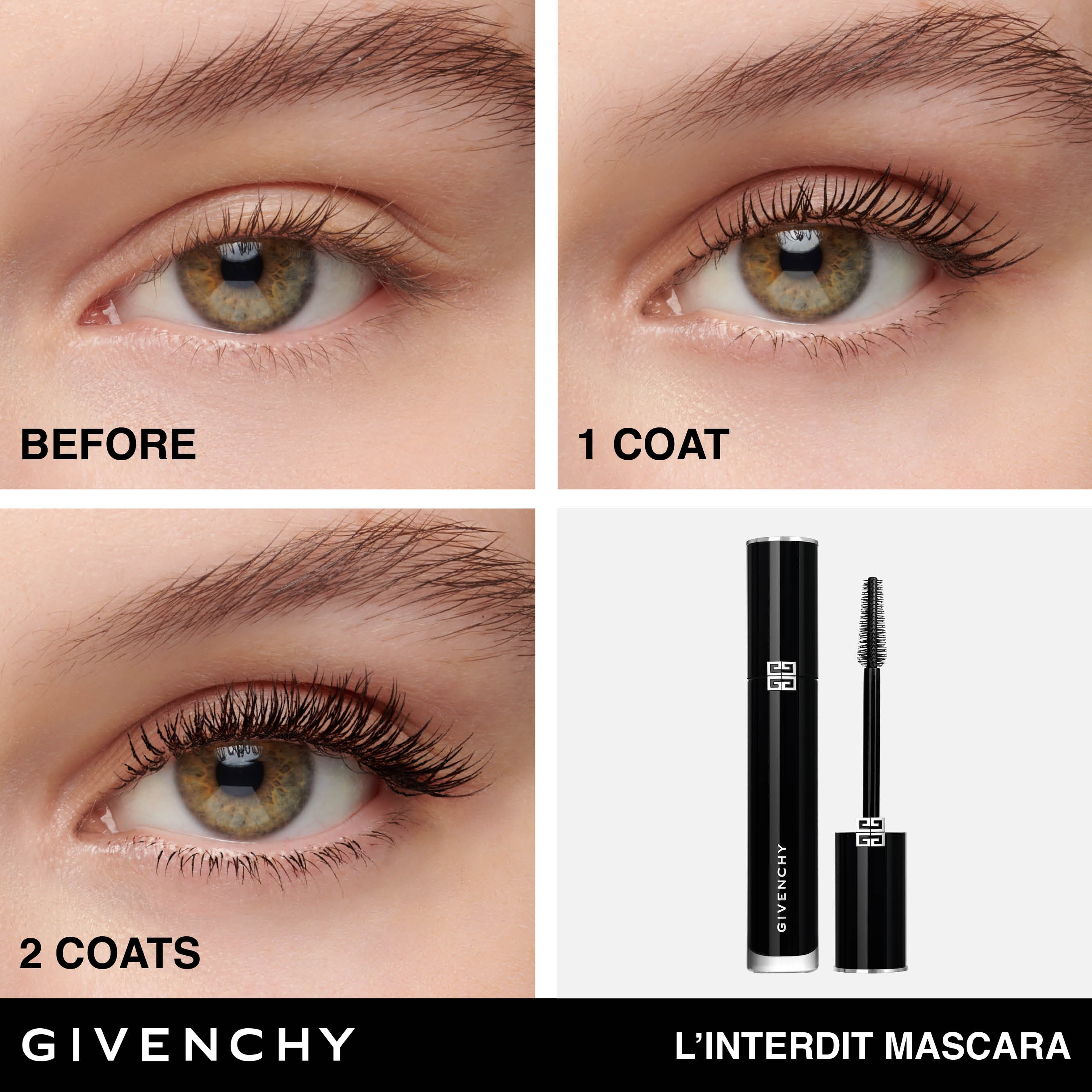 Givenchy Linterdit Mascara - N1 Black (62g)