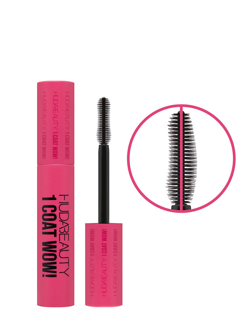 Huda Beauty 1 Coat WOW! Extra Volumizing and Lifting Mascara (10ml)