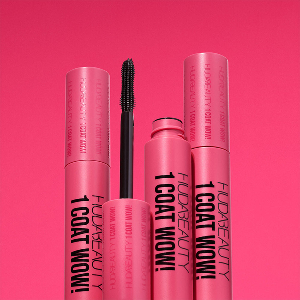 Huda Beauty 1 Coat WOW! Extra Volumizing and Lifting Mascara (10ml)