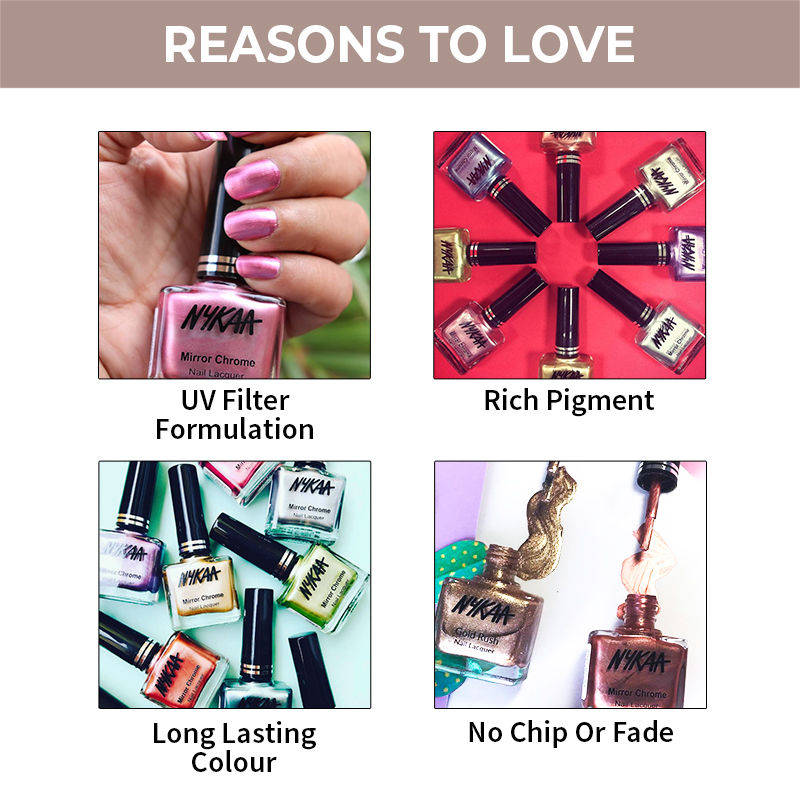 Nykaa Chrome Nail Enamel