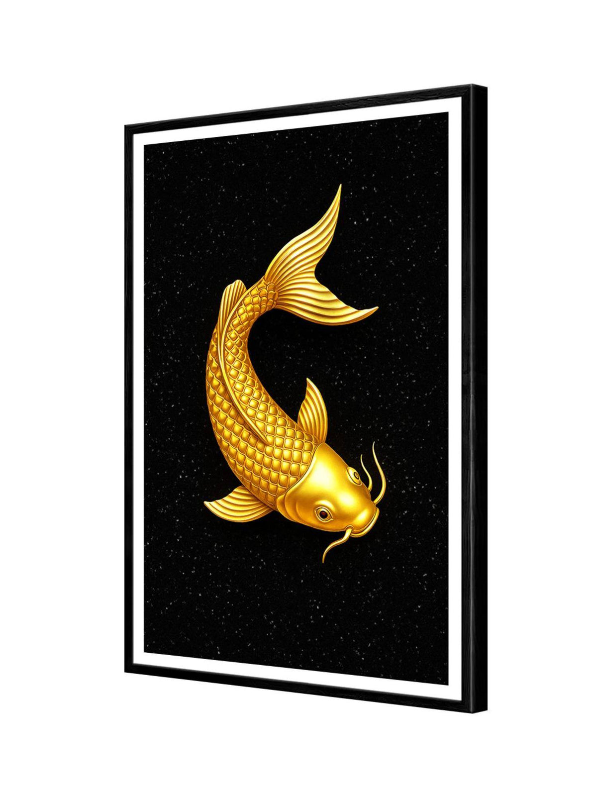 999Store Luxurious Golden Koi Fish Canvas Painting