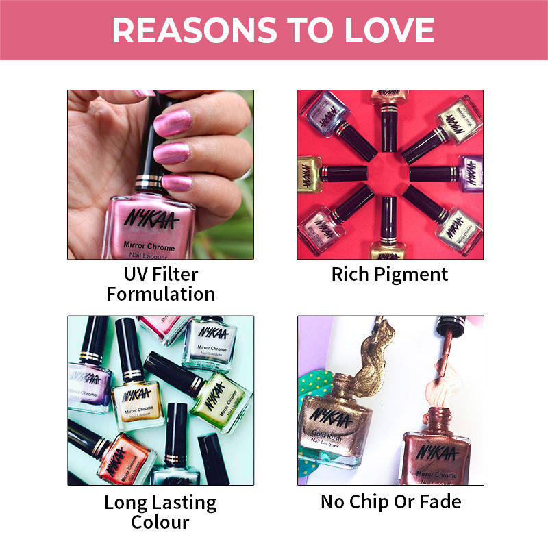 Nykaa Chrome Nail Enamel