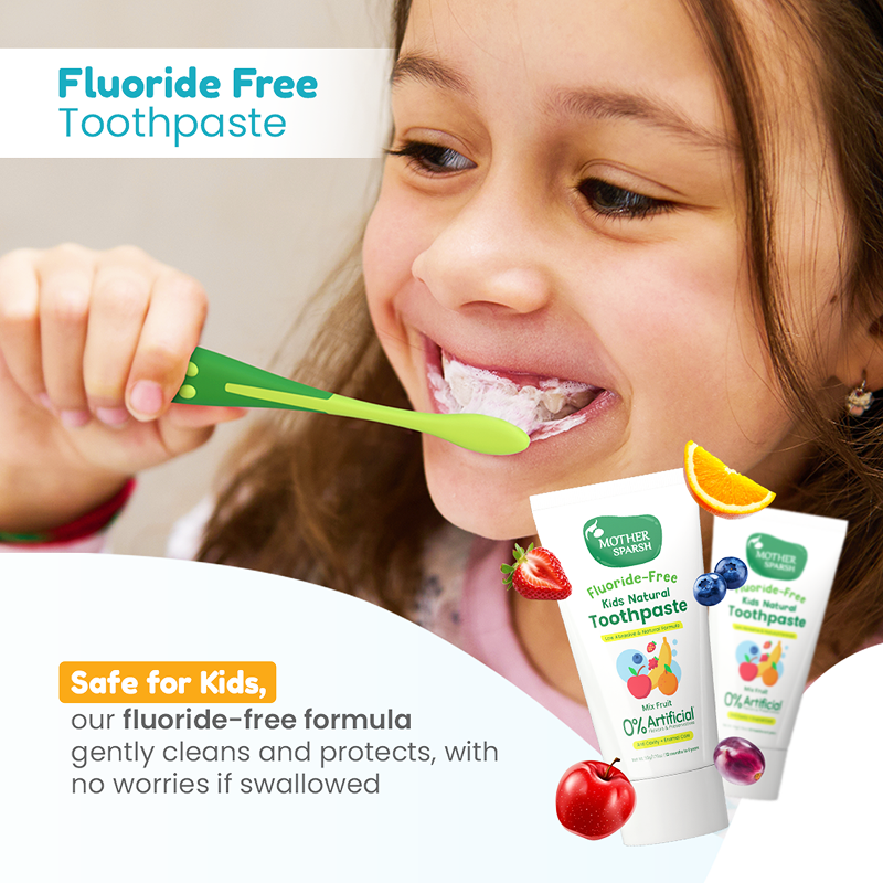 Mother Sparsh Kids Natural Mix Fruit Toothpaste