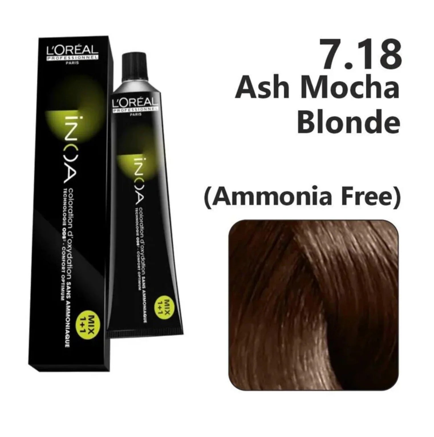 Loreal Professionel - Inoa No Ammonia Permanent Hair color (60g)