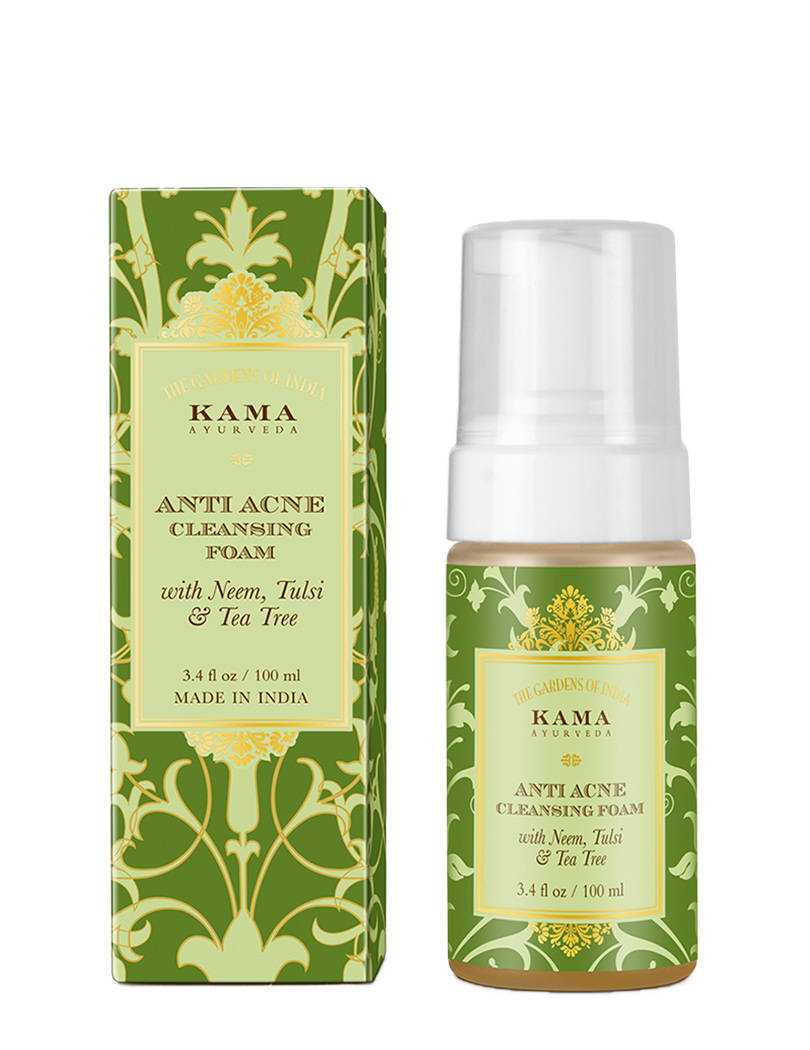 Kama Ayurveda Anti Acne Cleansing Foam - 100ml
