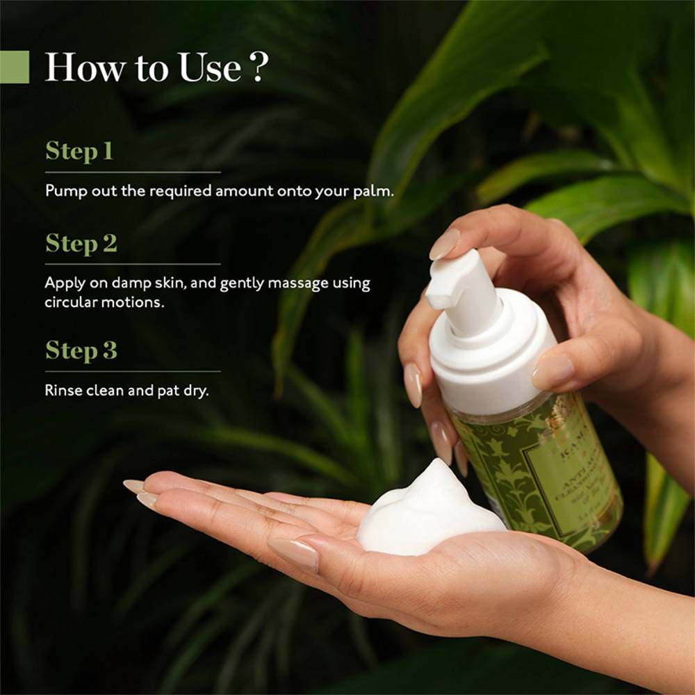 Kama Ayurveda Anti Acne Cleansing Foam - 100ml