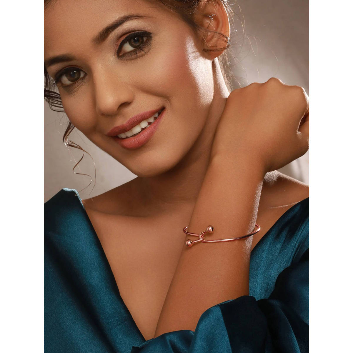 Aatmana Rose Gold-Plated Cuff