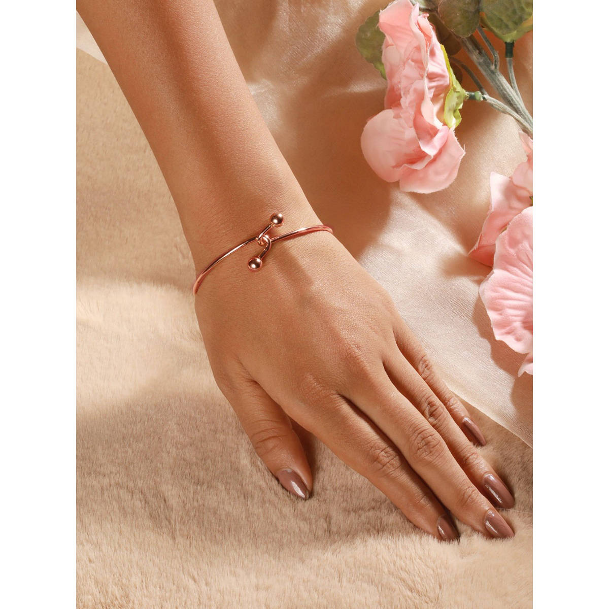 Aatmana Rose Gold-Plated Cuff