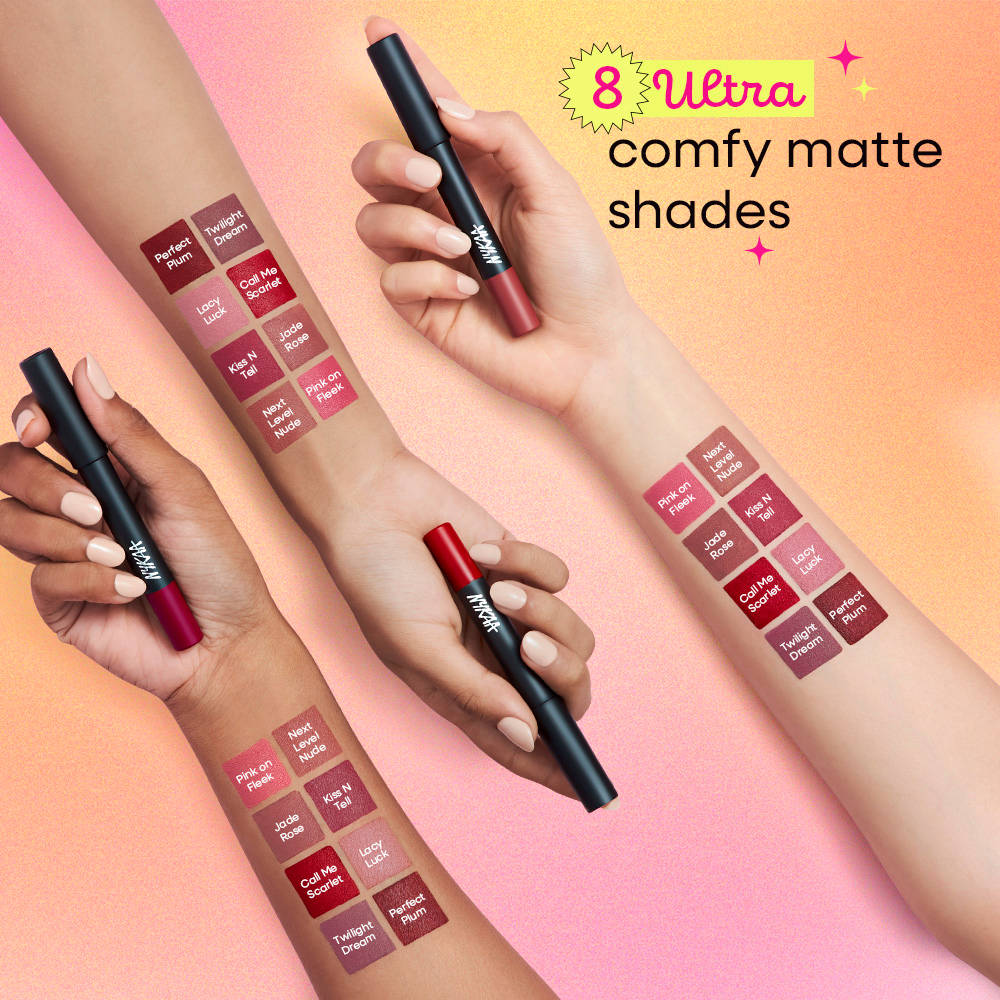 Nykaa Matte-ilicious Lip Crayon