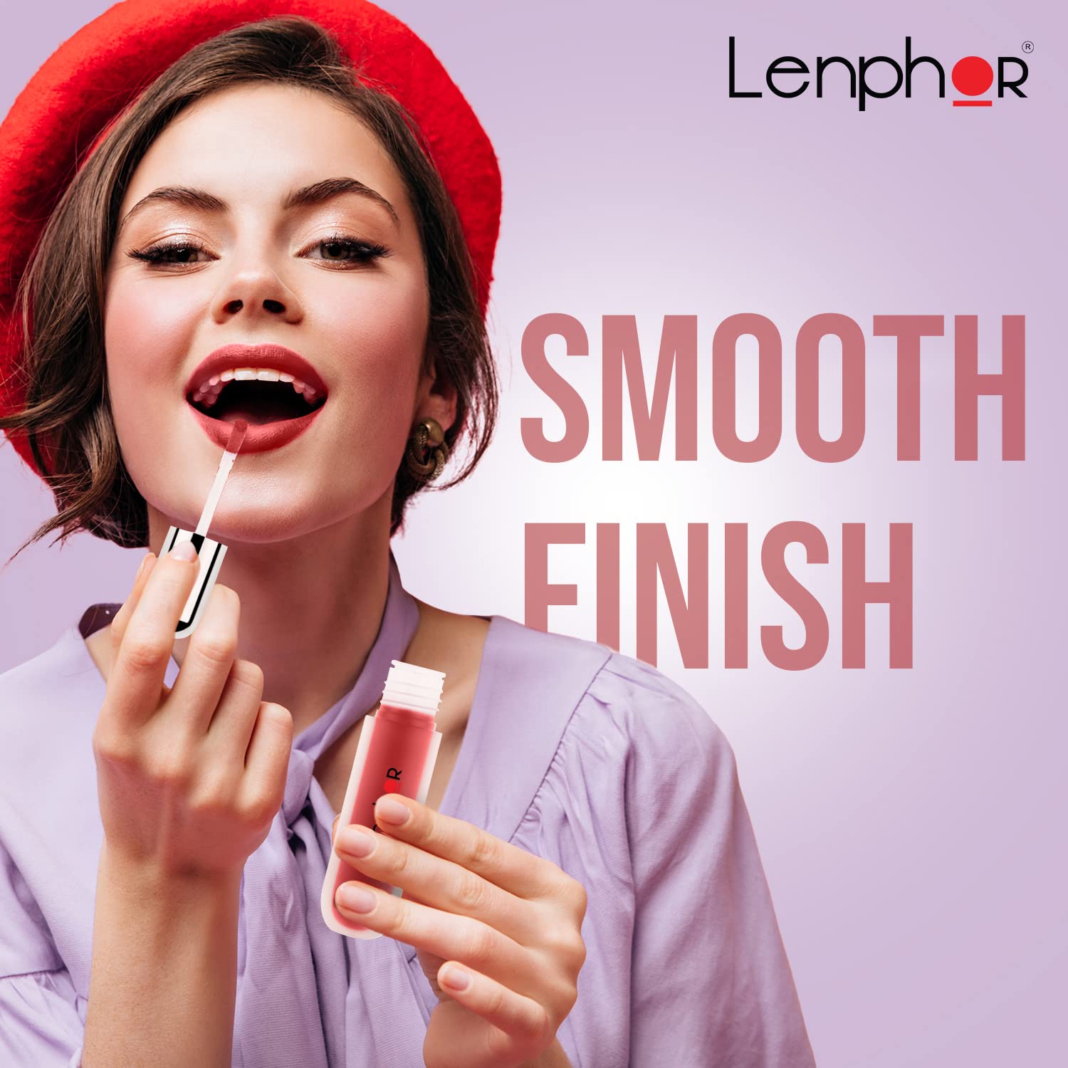 Lenphor - Lasche It Liquid Lipstick, Long Lasting (5mL)