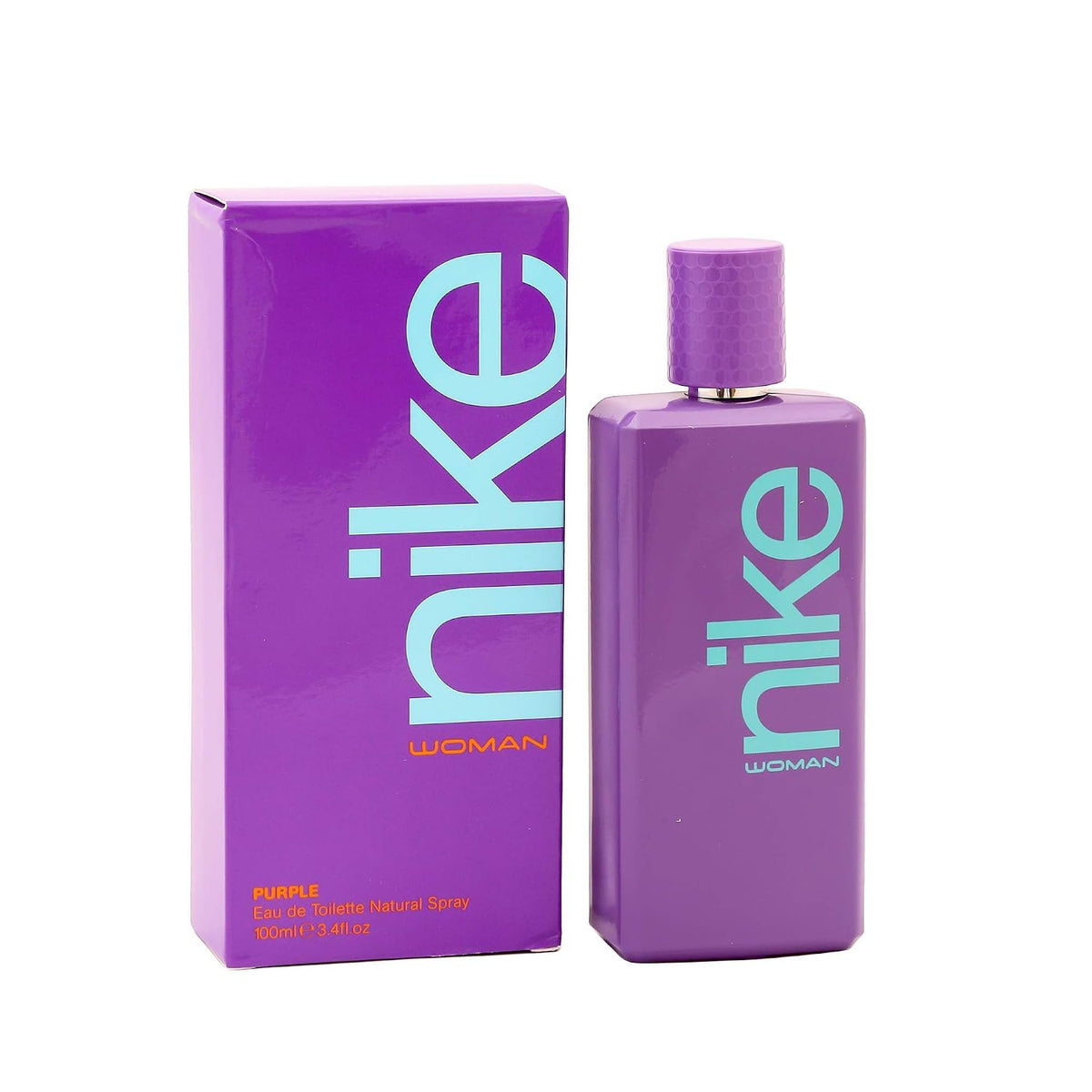Nike Woman Eau De Toilette Natural Spray, 100Ml (Purple)