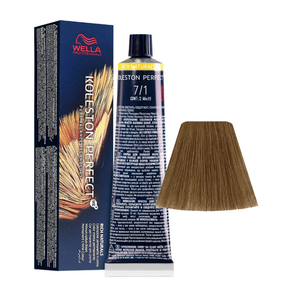 Wella Professionals - Koleston Perfect Medium Blonde Ash (7/1) [60g]