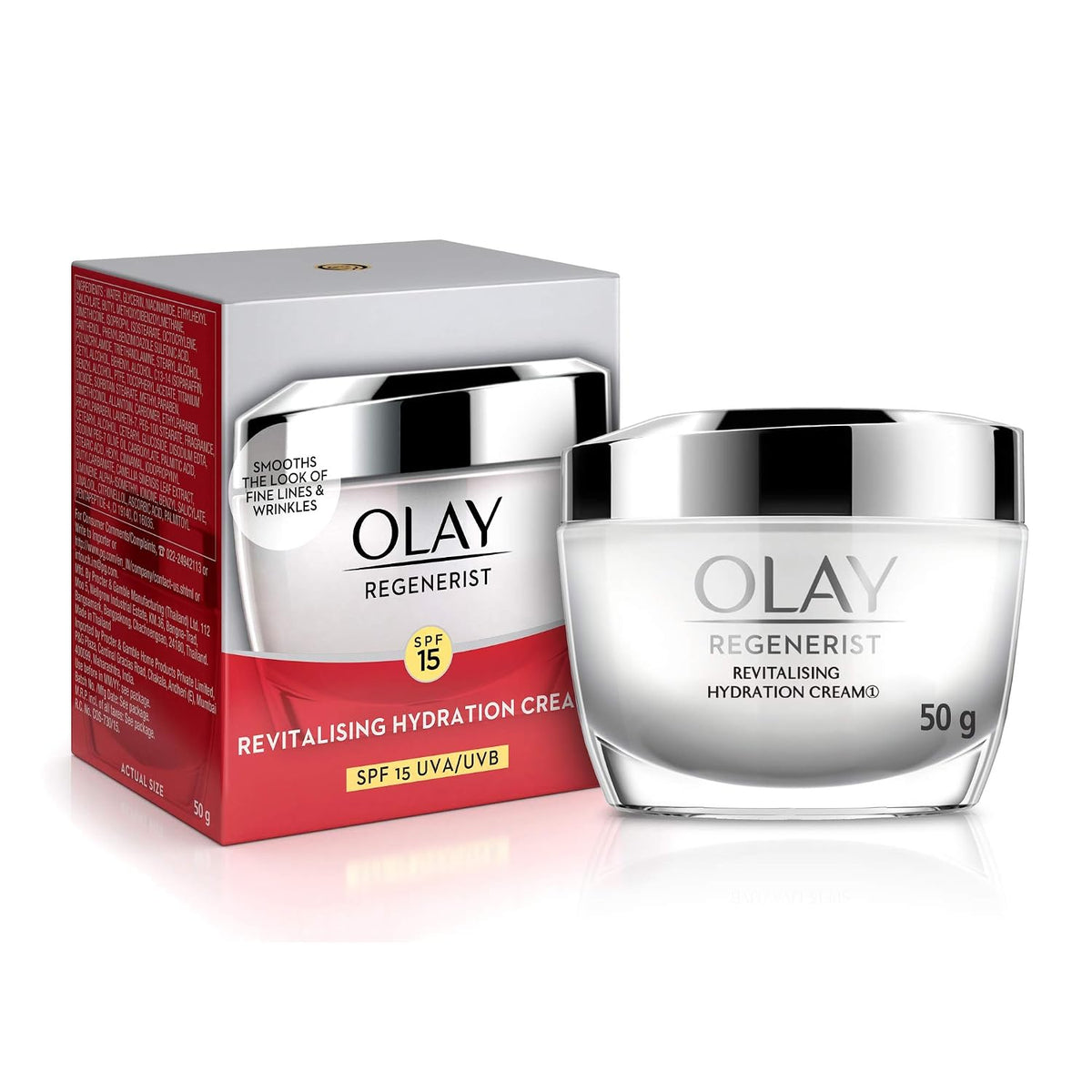Olay Regenerist Advanced Anti Aging Revitalising Hydration Skin Cream (Moisturizer) SPF 15, 50G