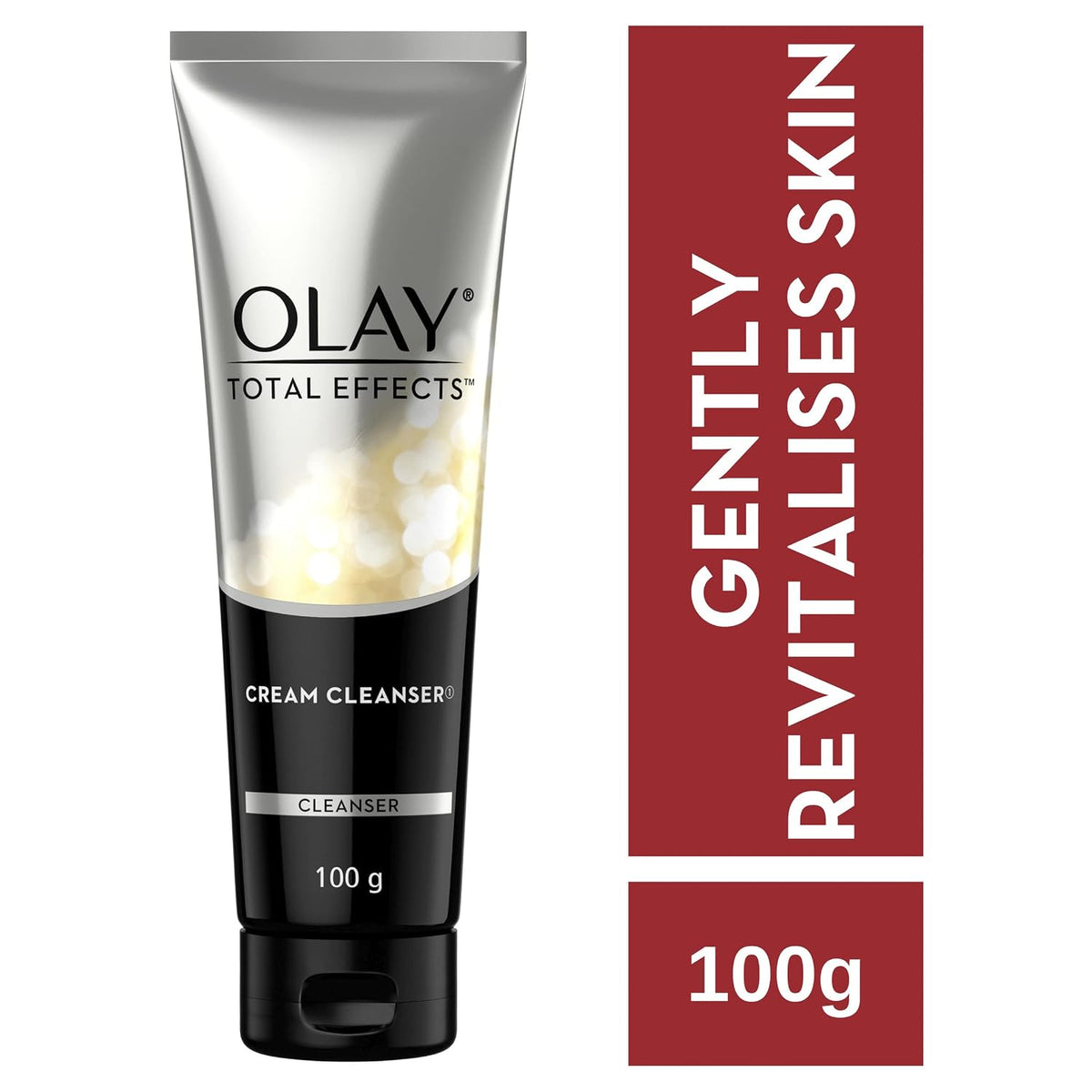 Olay Total Effects Foaming Cleanser, 100g 100 g (Pack of 1) Total Effects Anti Ageing Face Wash Cleanser