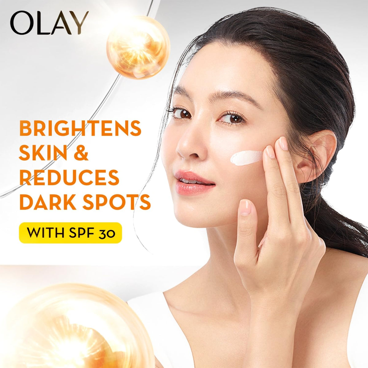 Olay Vitamin C Face Cream with SPF30 l Brightens Skin and Reveals Glow | Smooth Texture with Niacinamide l Paraben and Sulphate Free | Normal, Oily, Dry and Com