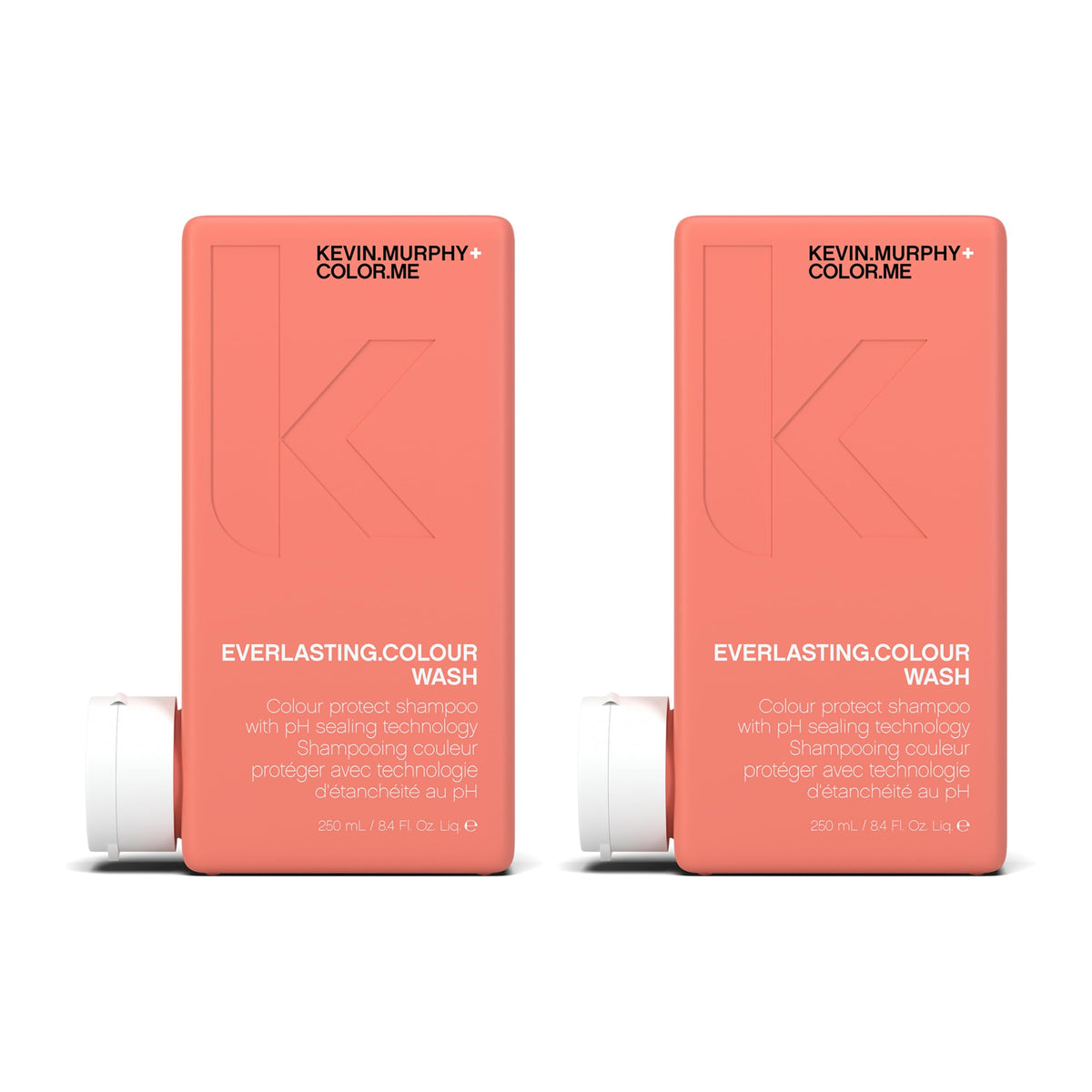 KEVIN.MURPHY EVERLASTING.COLOUR WASH Hair Colour Shampoo, 8.4 fl oz, 2-Pack 8.4 Fl Oz (Pack of 2)