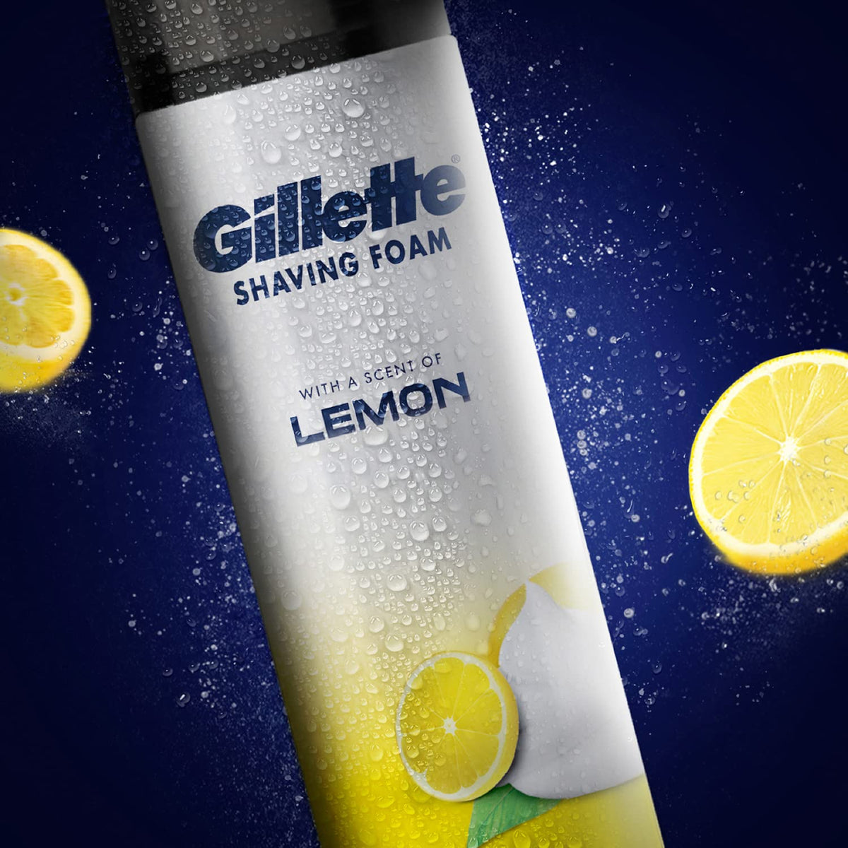 Gillette Classic Lemon Lime Pre Shave Foam - 196 gram