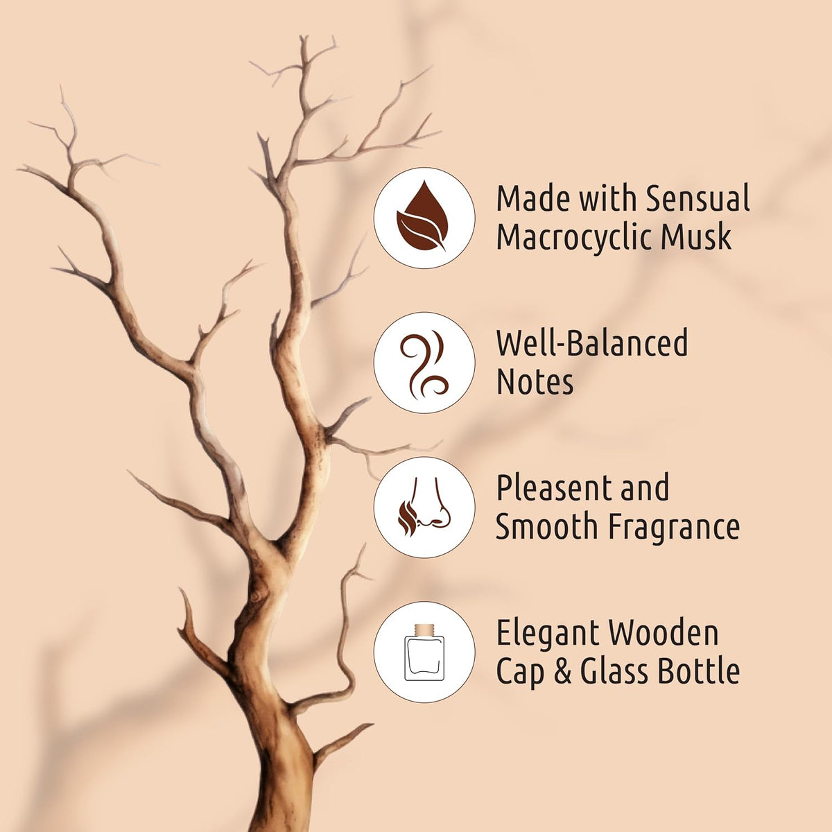 PULCHER Long Lasting Car Fresheners - Assorted Combo Pack of 4 (Musk + Aqua + Lavender + Rose Oud) | Luxury perfume for car crafted with Natural Essential Oil |