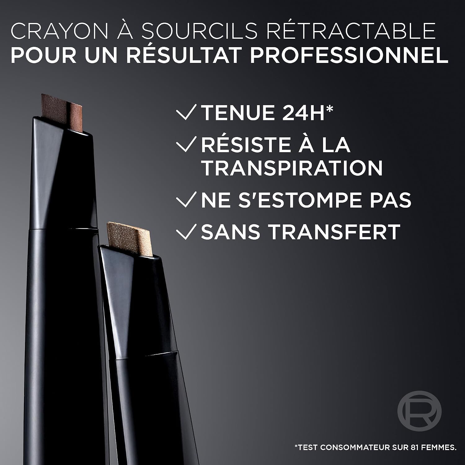 L’Oreal Paris Infallible 24H Brow Filling Triangular Pencil- 5.0 Light Brunette, 1g