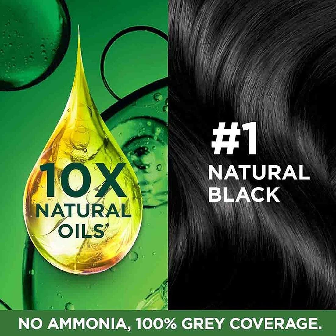 New Garnier Color Naturals with Keratin Shade 3 Darkest Brown SHADE 3, DARKEST BROWN (Pack of 1)