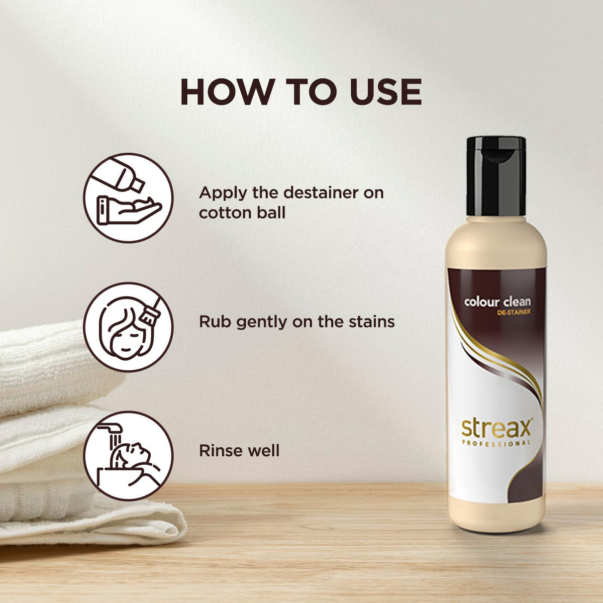 Streax Color Clean De Steiner, 100ml