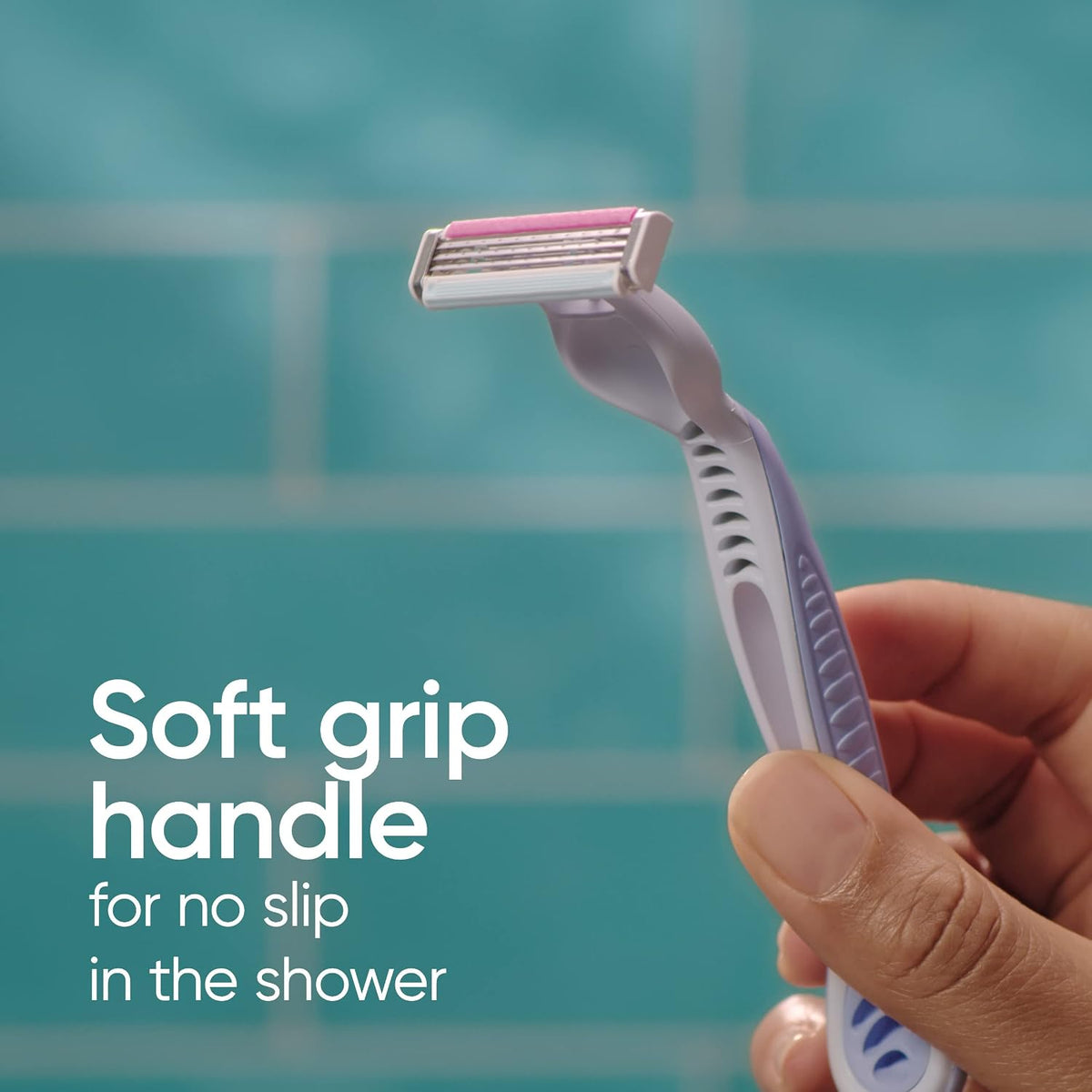 Gillette Venus Simply3 Disposable Razors for Women, 8 Count, Designed for a Close and Comfortable Shave 8 Razors