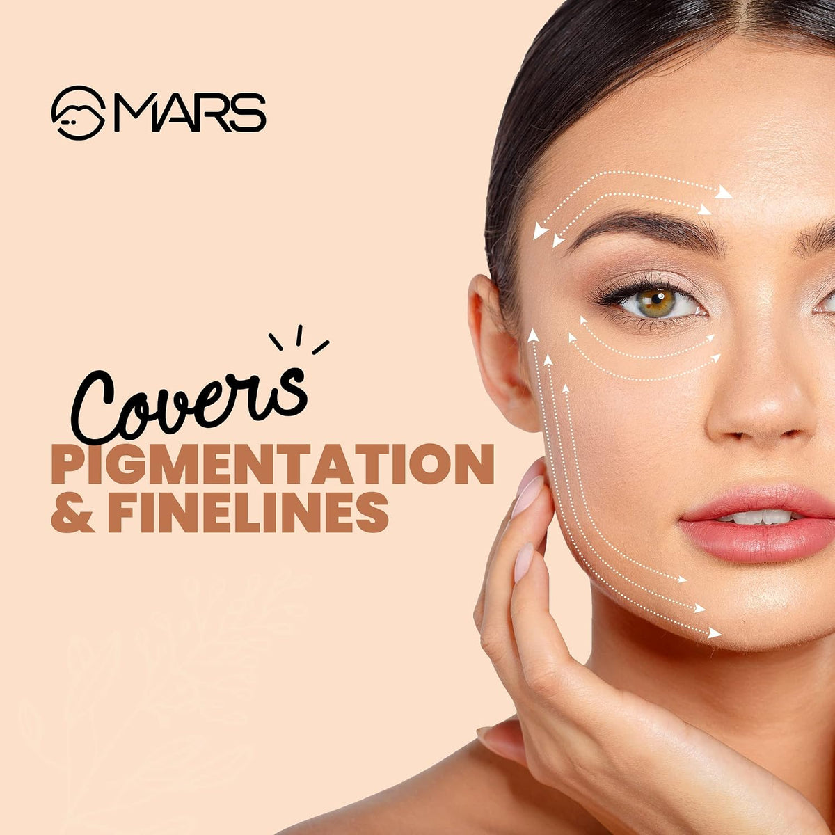 MARS Seal the Deal High Coverage Concealer | Lightweight & Creamy Formula | Easy to Blend (10.0 gm) (Porcelain)