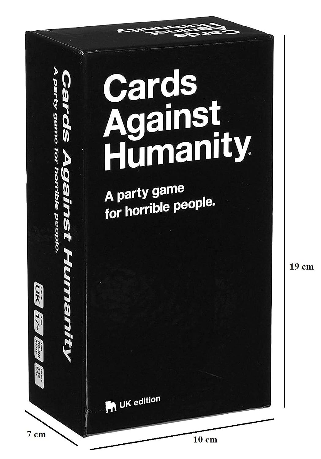 Awestuffs Card Game Against Humanity (Edition V2.0) - UK Edition - (Base Set, Multicolour) (600 Cards) Cards Against Humanity - Full Set