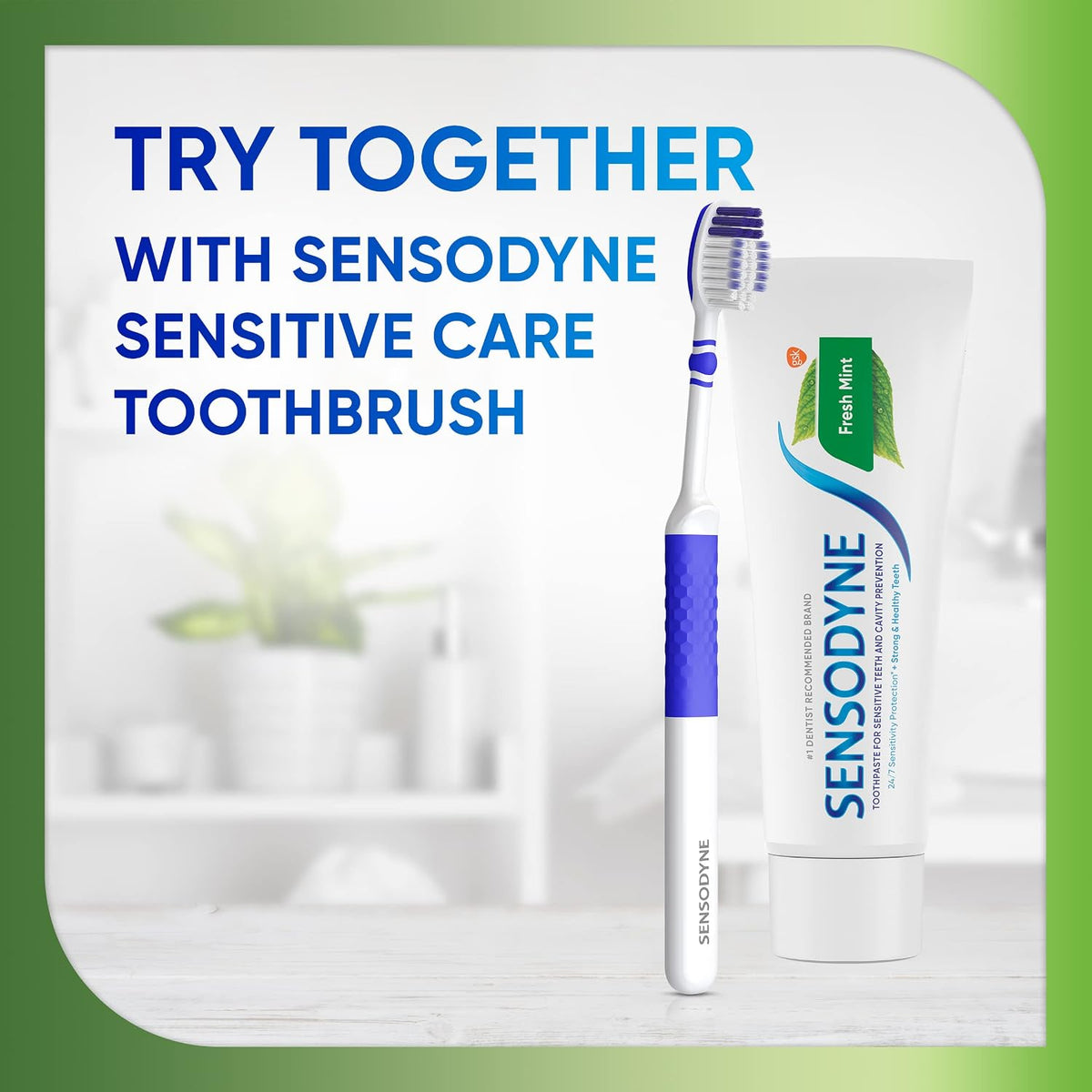 Sensodyne Fresh Mint Sensitive Toothpaste, 4 Ounces (Pack of 2)