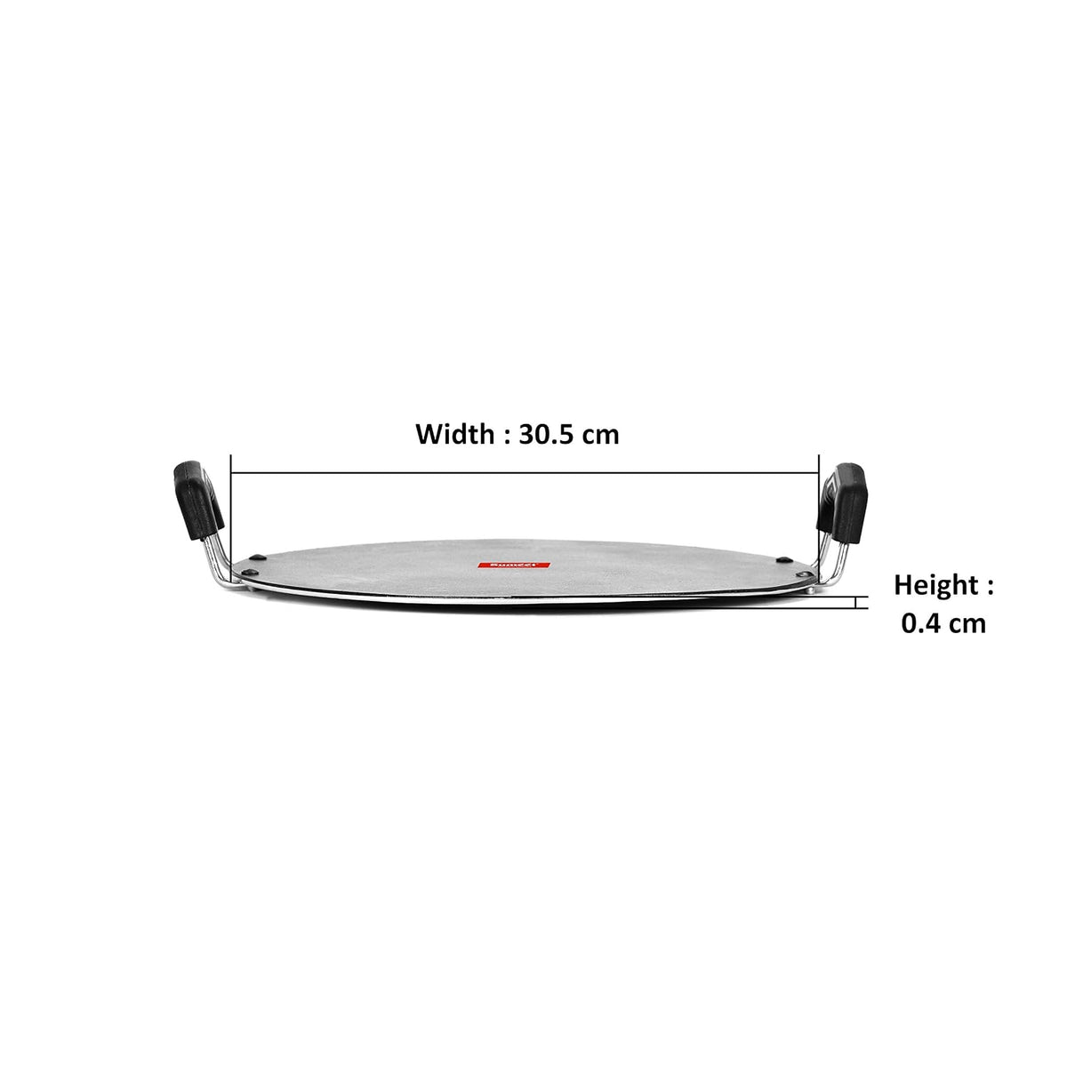 Sumeet 4mm Nonstick Saral Tawa 30.5 Cm (Silver)