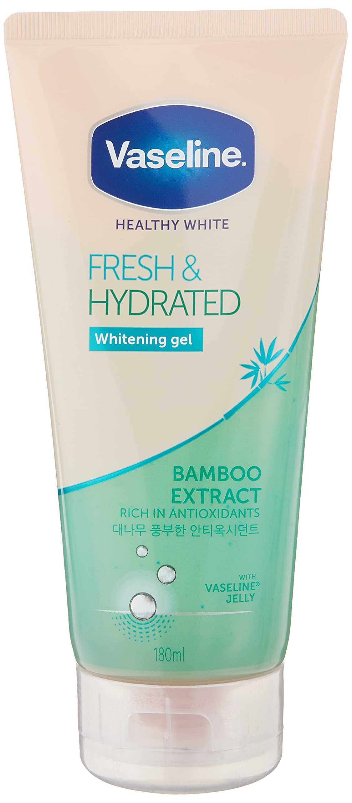 Vaseline Bamboo Extract Fresh and Hydrated Brightening Gel 180ml