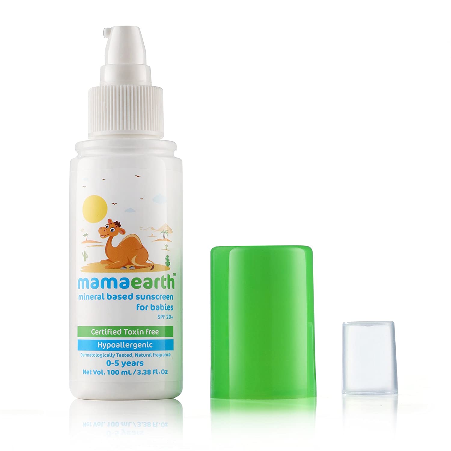 Mamaearth - Mineral Based Sunscreen for babies SPF 20+ (100mL)