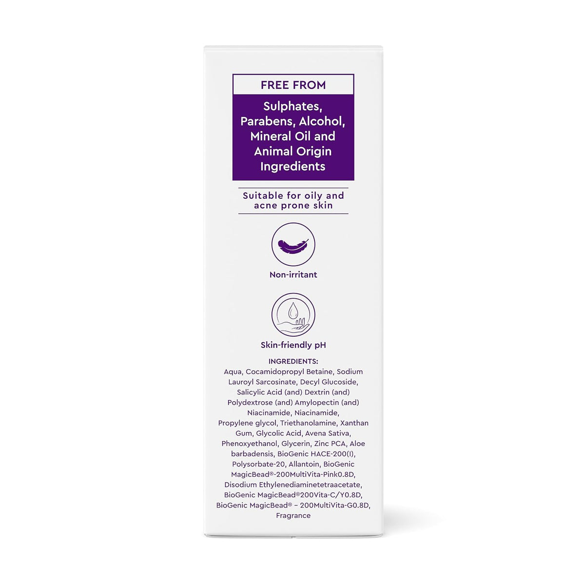 Dr. Reddy's Venusia Acne Facewash | Sebum Control & Hydrating Formula | Clears Acne-marks | Enriched with encapsulated Salicylic Acid, Glycolic Acid, Ceramide -