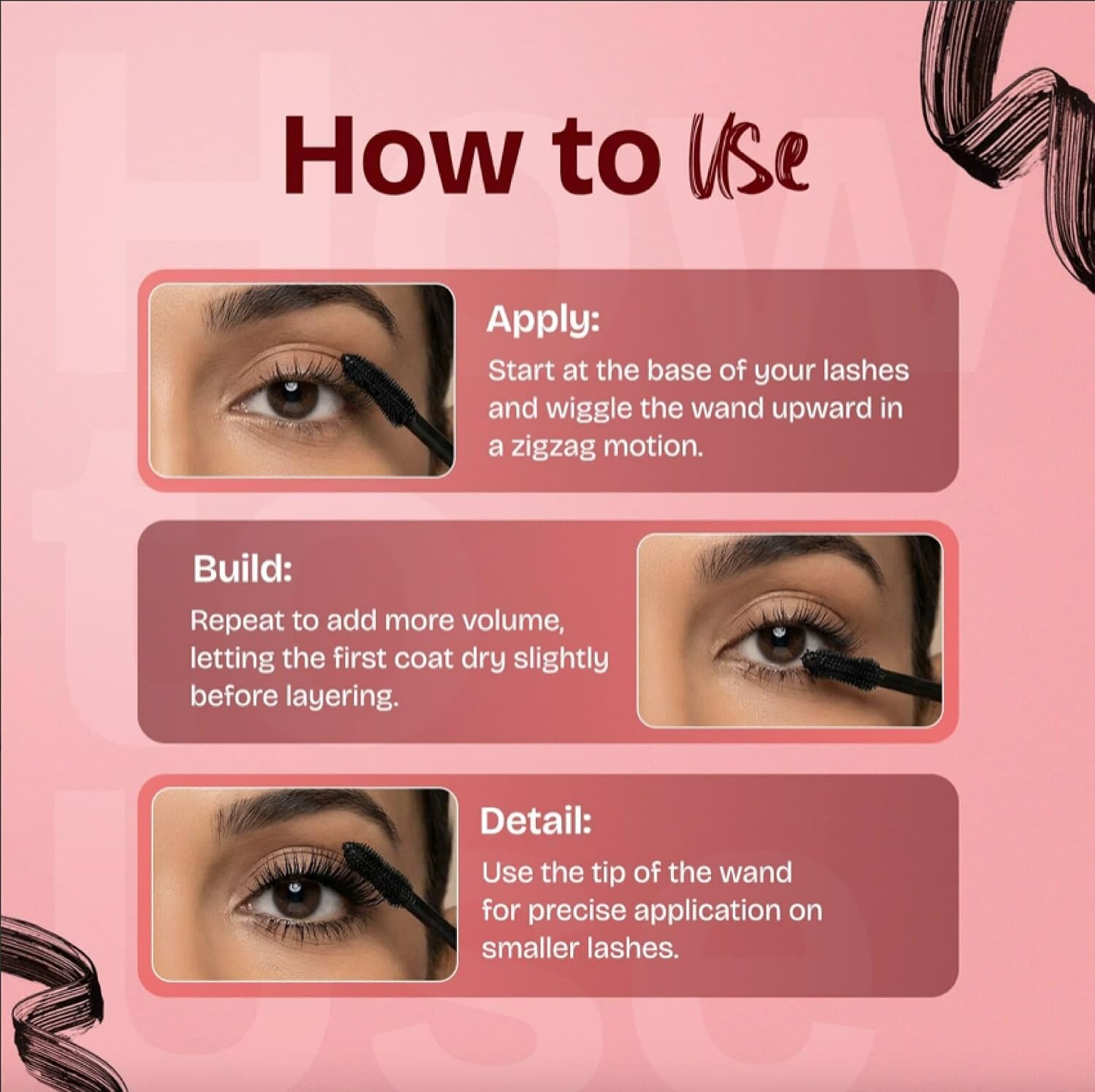 MARS Fabulash Volumizing Mascara | Up to 18 Hours Stay | Waterproof with Intense Jet Black Color (12ml) (Black)