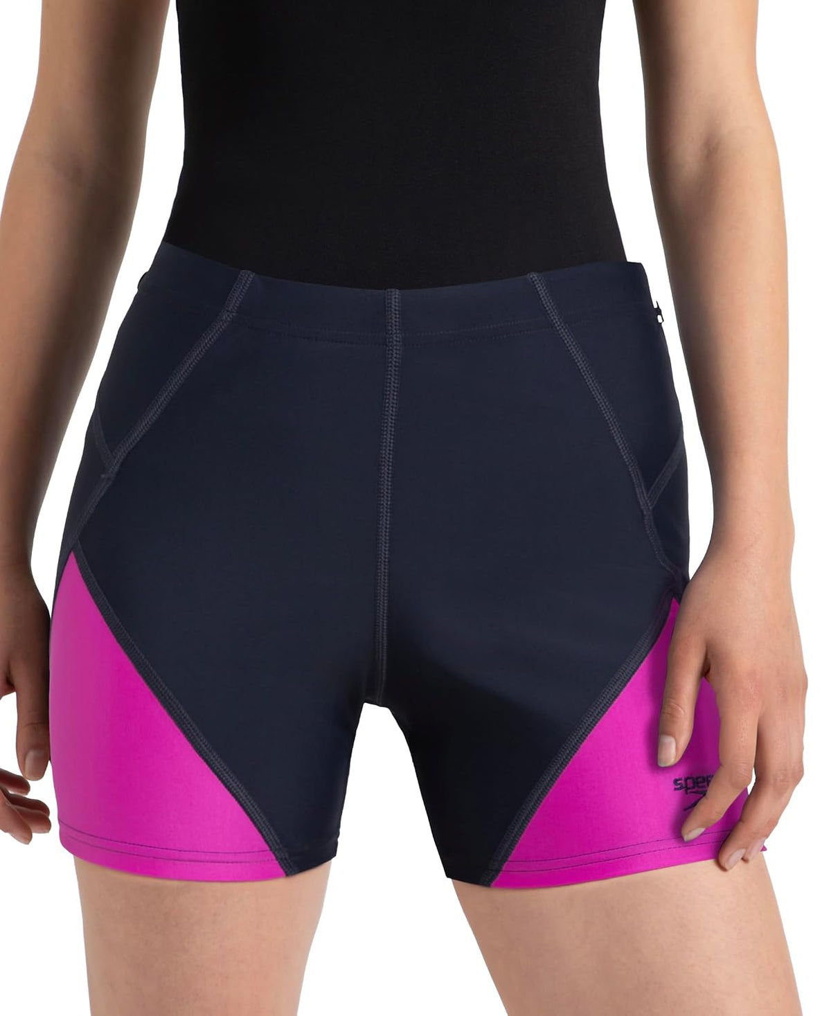 Speedo Women's Endurance10 Sport Shorts - True Navy & Diva