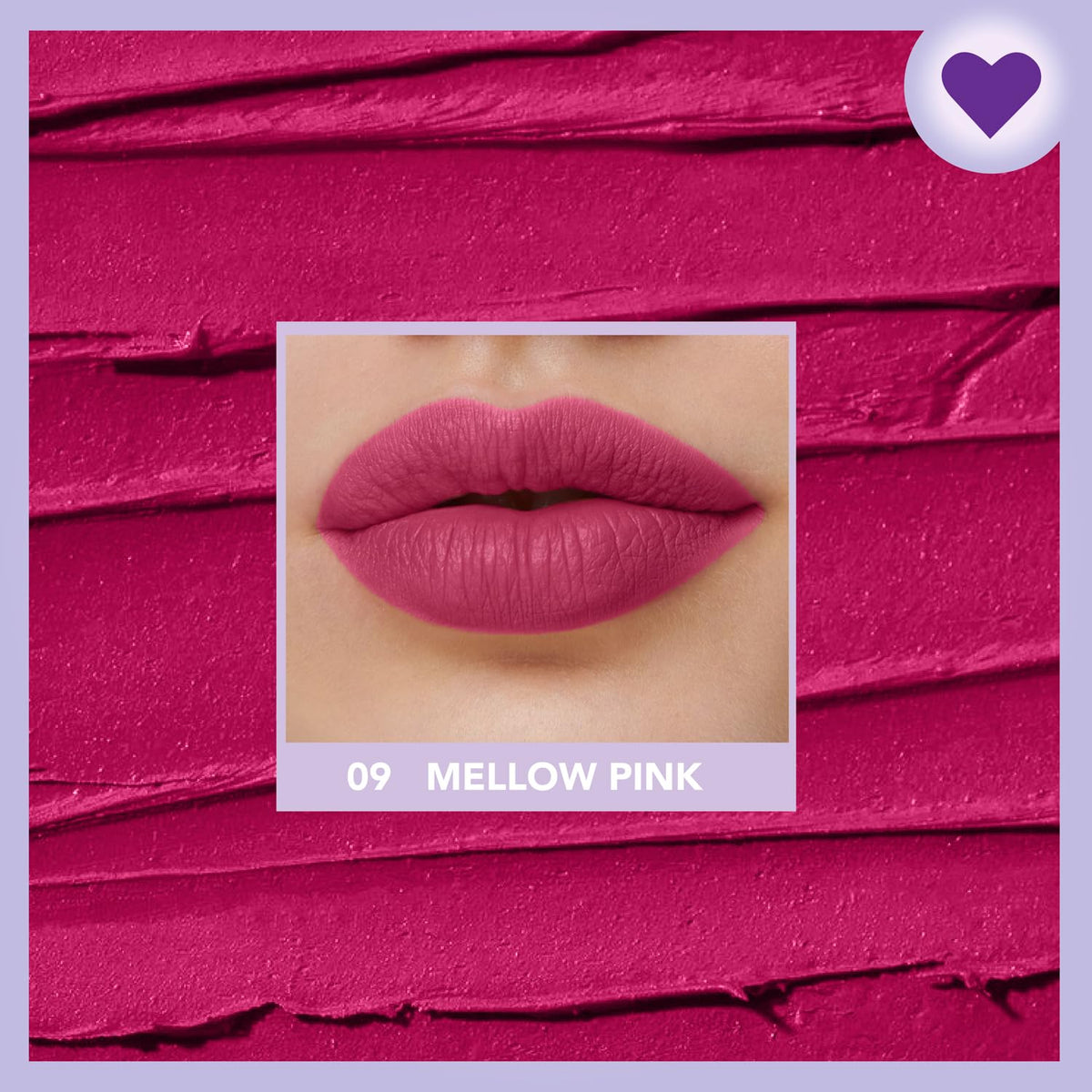 Blue Heaven Love Capsule Powder Matte Lipstick Infused With Vitamin E & Castor Oil for Intense Hydration| High Color Payoff| Matte Finish| Long Lasting Lipstick for women |Mellow Pink, 4gm