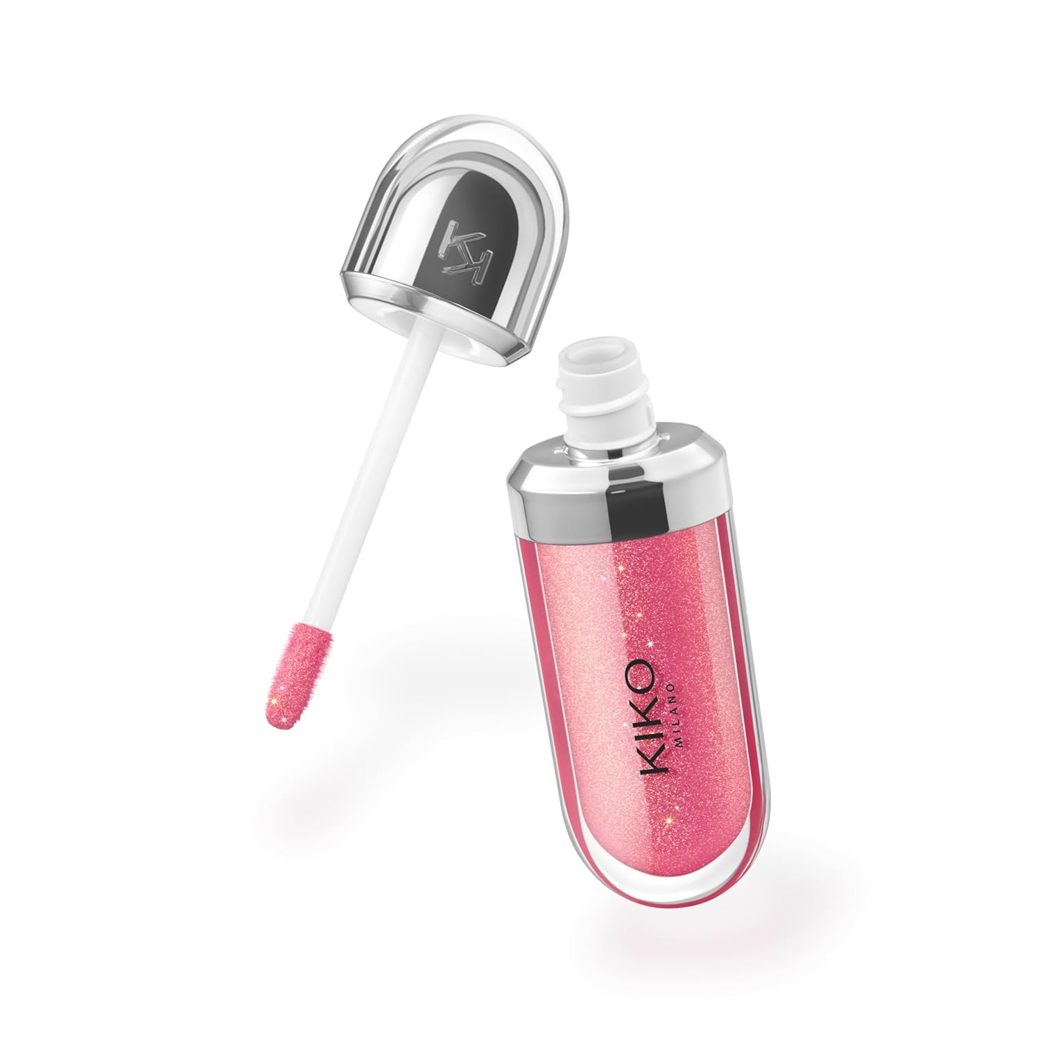KIKO Milano 3D Hydra Lip Gloss – High Shine, Hydrating, Plumping, Non-Sticky, Moisturizing Lip Makeup Color:33 Pearly Watermelon