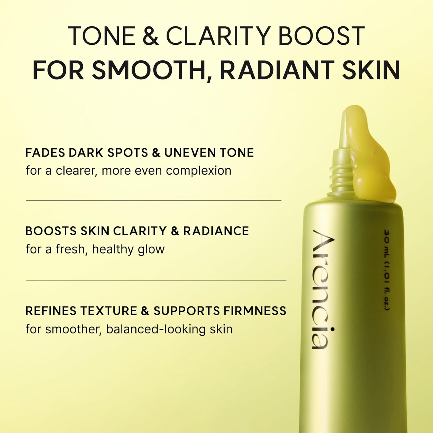 Arencia Vitamin C Booster Serum with Glutathione, Niacinamide, and Vitamin E 30mL | Korean Cosmetics | Skincare Serum | Improves Skin Tone and Radiance