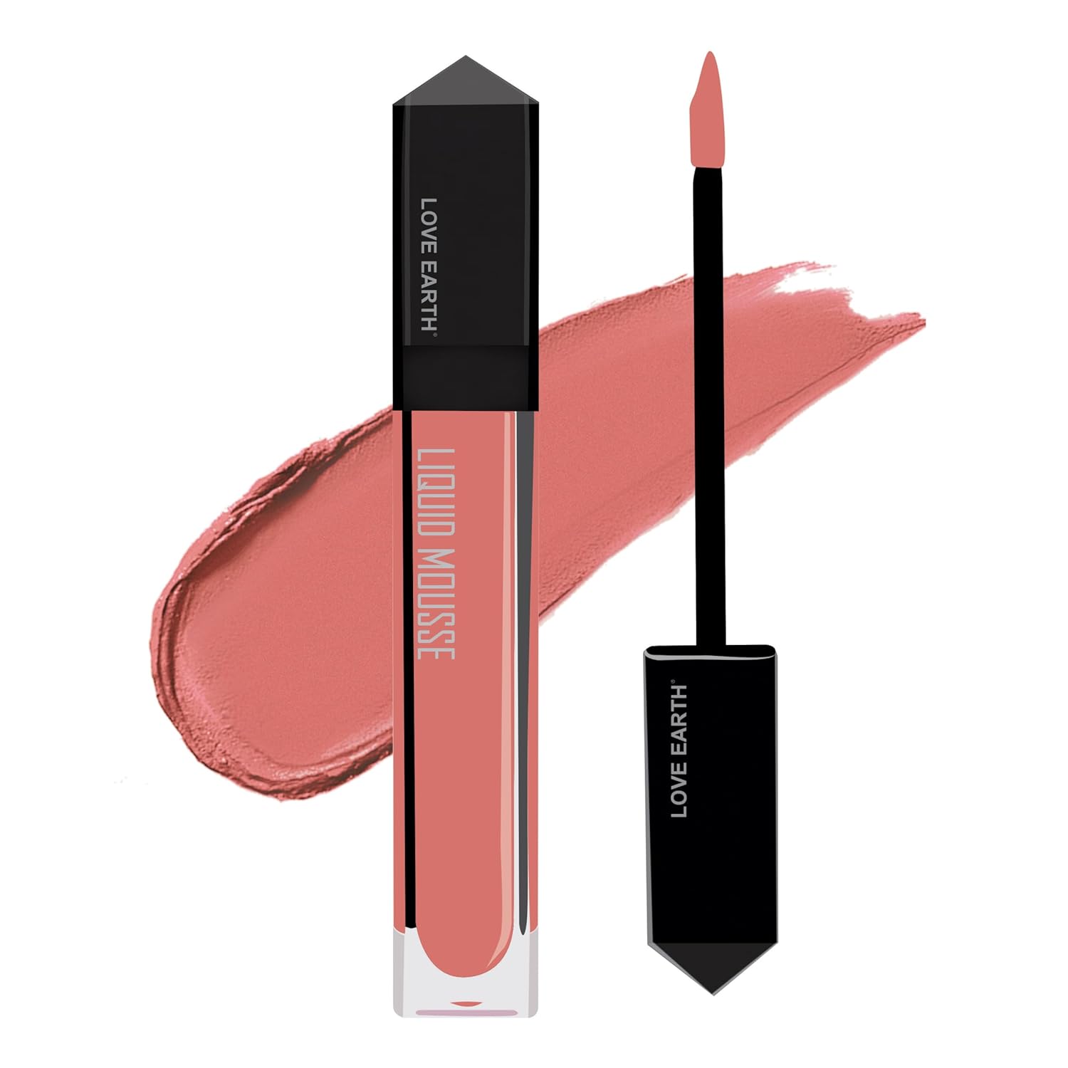 Love Earth Lipstick (Matte) (6 ml (Pack Of 1) Bottomless Mimosas)