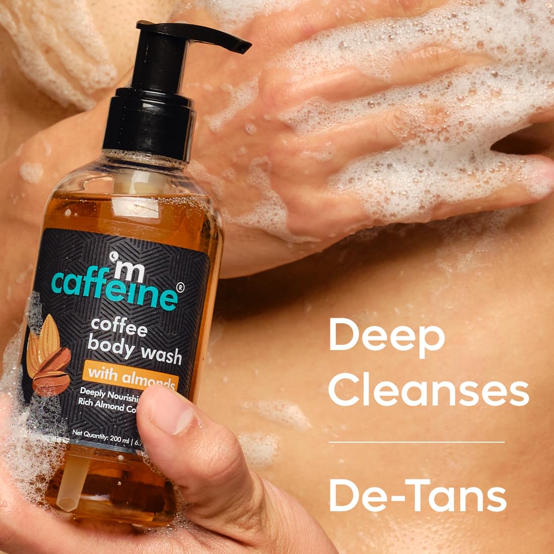 mCaffeine Coffee Body Washes for Men & Women| For Tan Removal & Deep Cleansing | Assorted Value Pack Combo | Contains 3 Shower Gels in Energizing Aroma of Berry