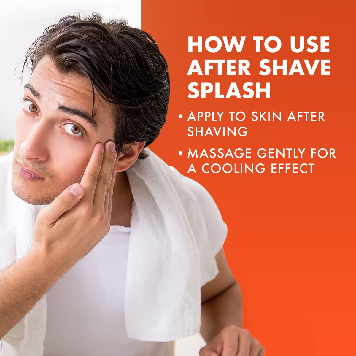 Gillette Men Pro Fresh After Shave Splash Liquid Icy Cool 100Ml, White.