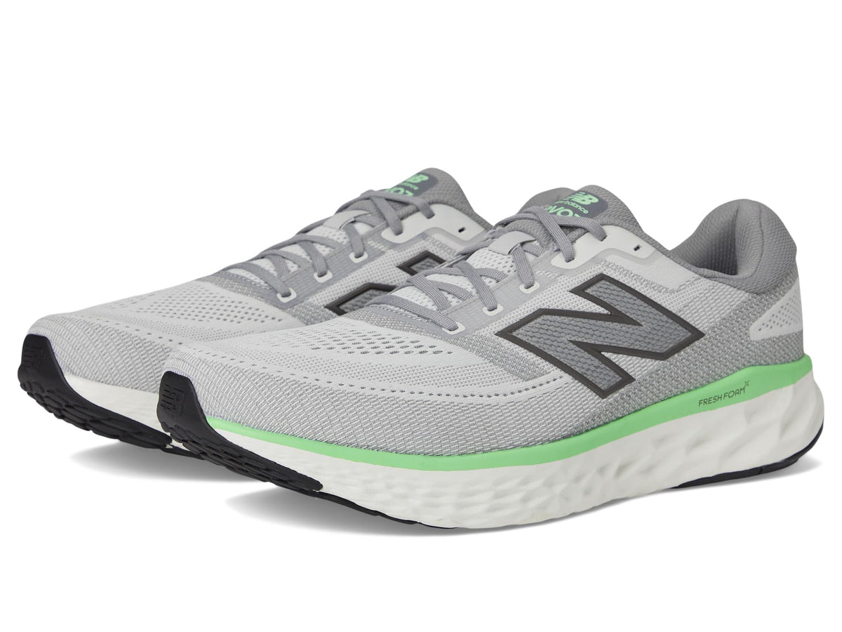 New Balance Men's Fresh Foam X Evoz V4 Shoes 9.5 UK (10 US) Grey Matter/Slate Grey/Electric Jade
