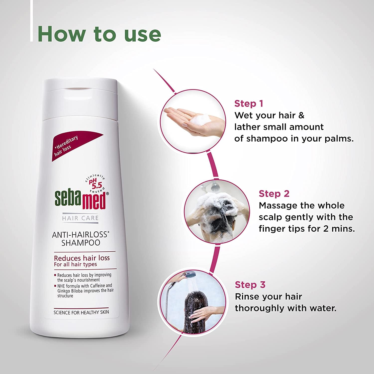 SebaMed - Anti-Hairloss Shampoo (200mL)